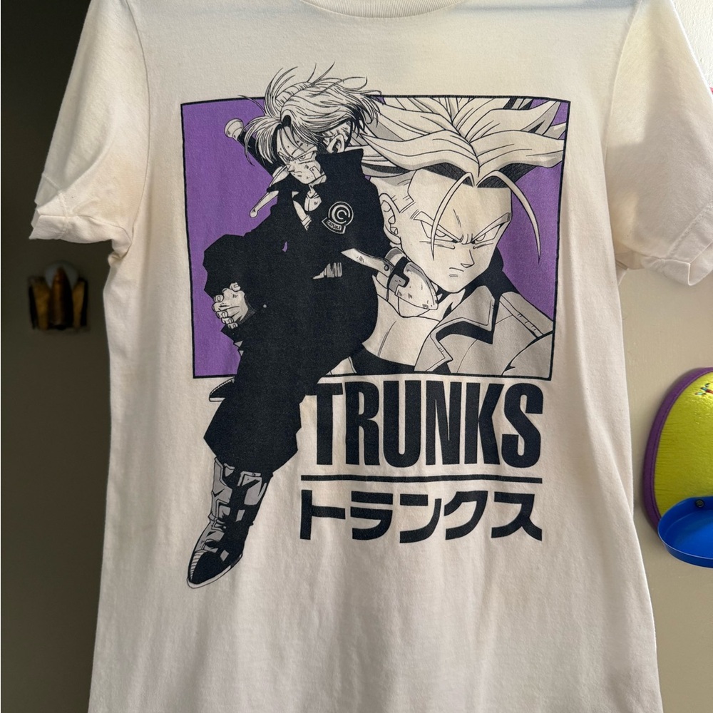 Graphic Anime T-Shirt - White
